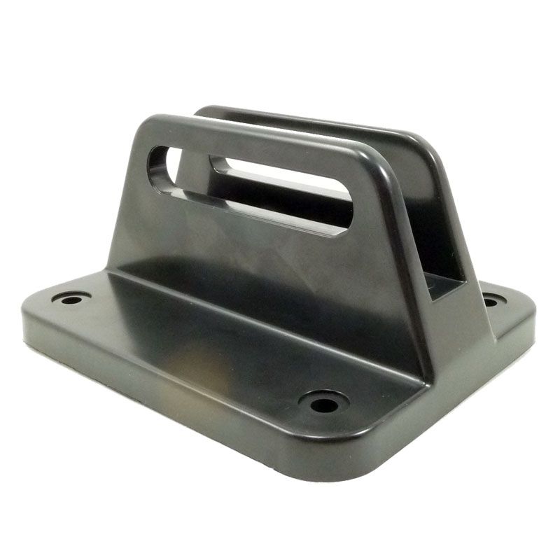 Platine pour lave tete etau tige carré